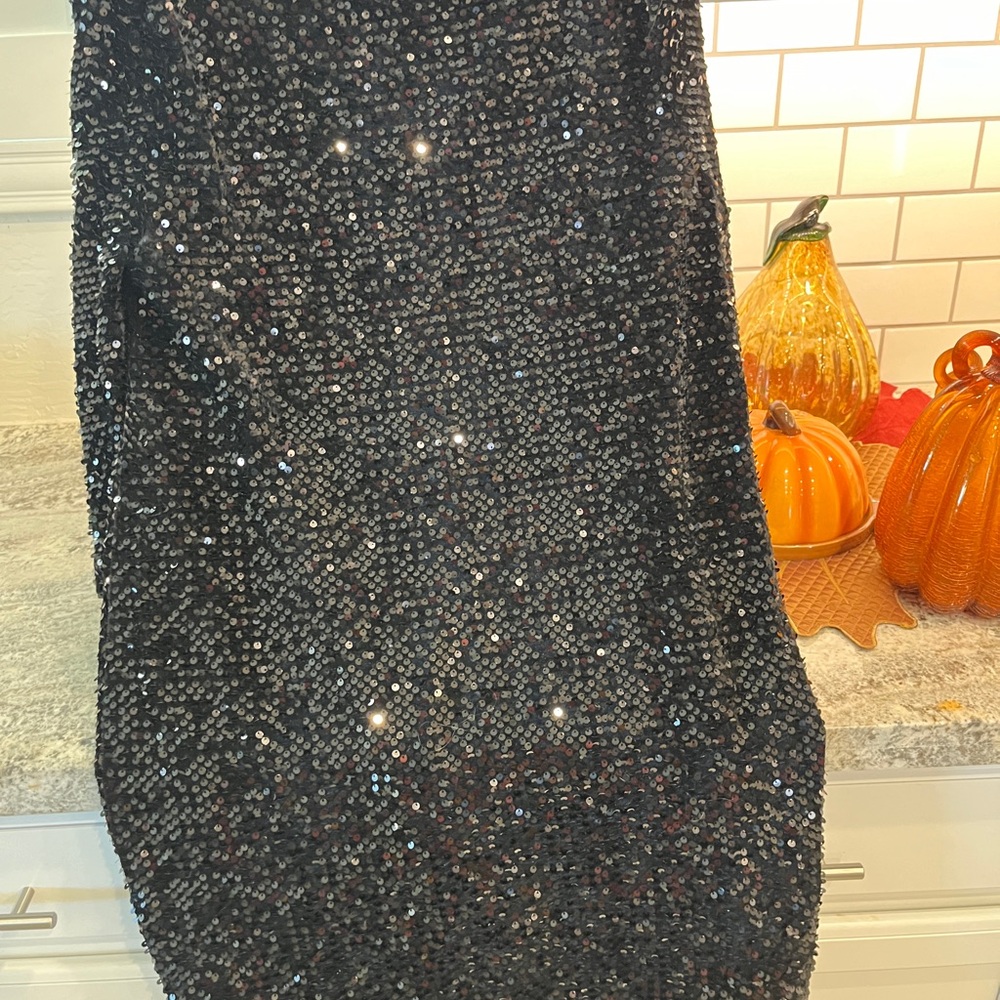 BNT Chicos party dress color black size 2 - Picture 4 of 11